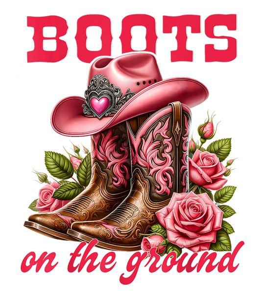 Boots On The Ground 6 DTF Print
