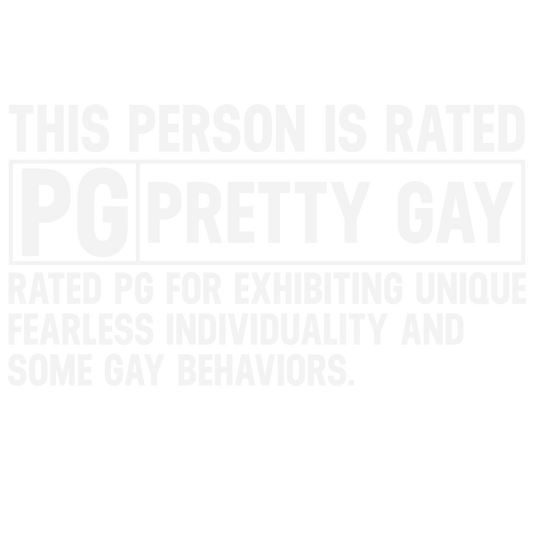 Rated PG DTF Print