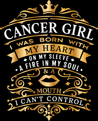 Cancer Girl DTF