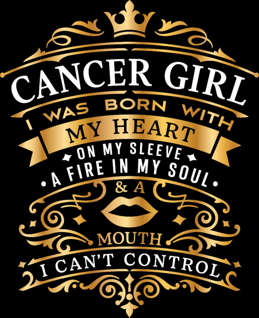 Cancer Girl DTF