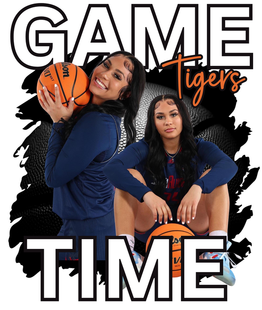 Game Time Custom Basketball Design