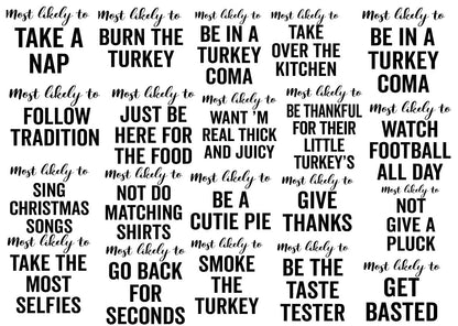 Most Likely To _____