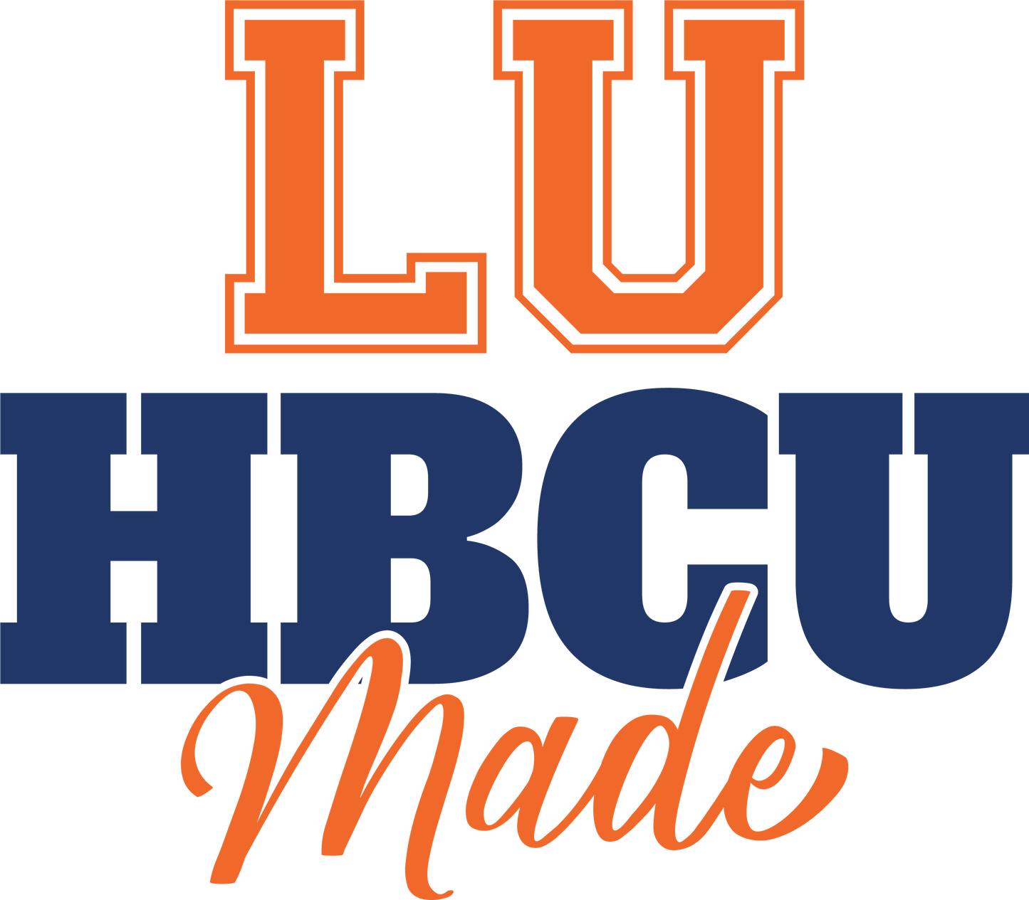 LU HBCU Made DTF Print