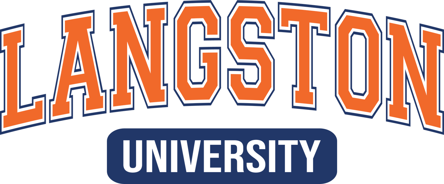 Langston University 2 DTF Print