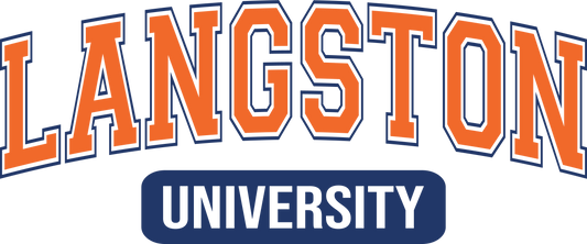 Langston University 2 DTF Print