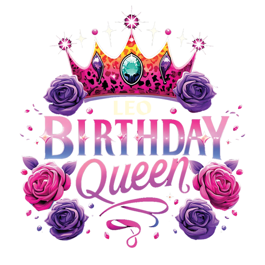 Birthday Queen DTF