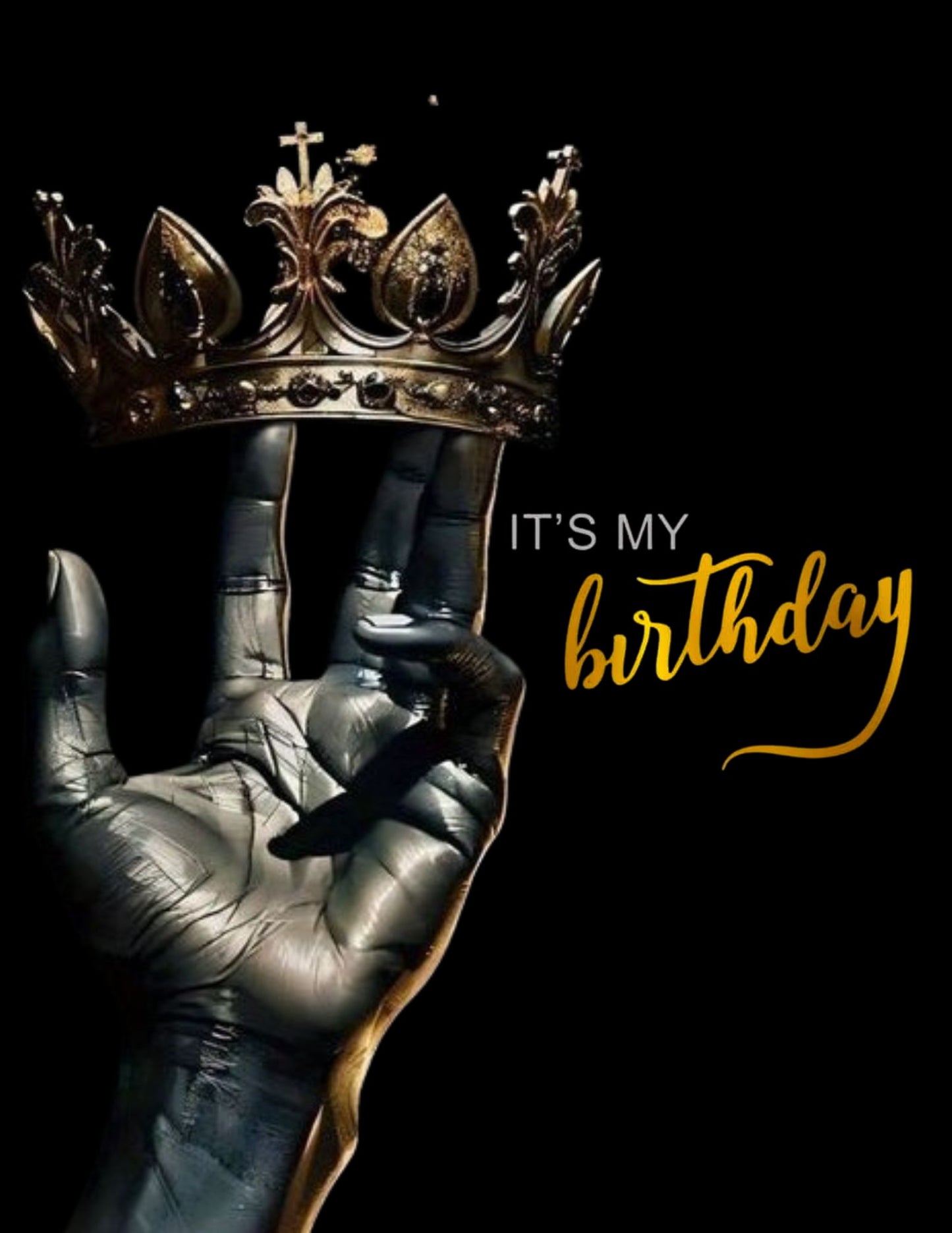 Birthday Crown Canva Design