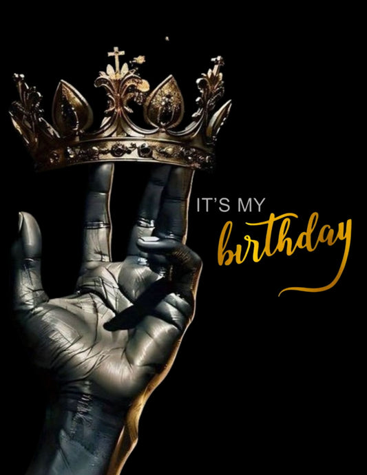 Birthday Crown Canva Design