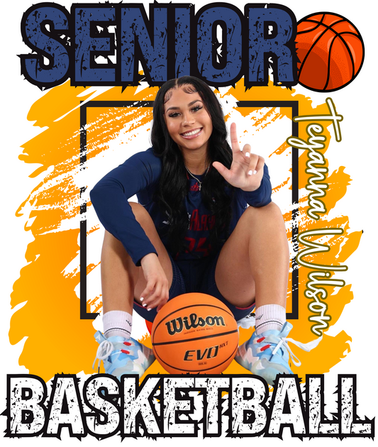 Senior Basketball Custom Basketball Design