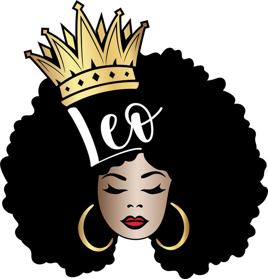 Leo Queen DTF