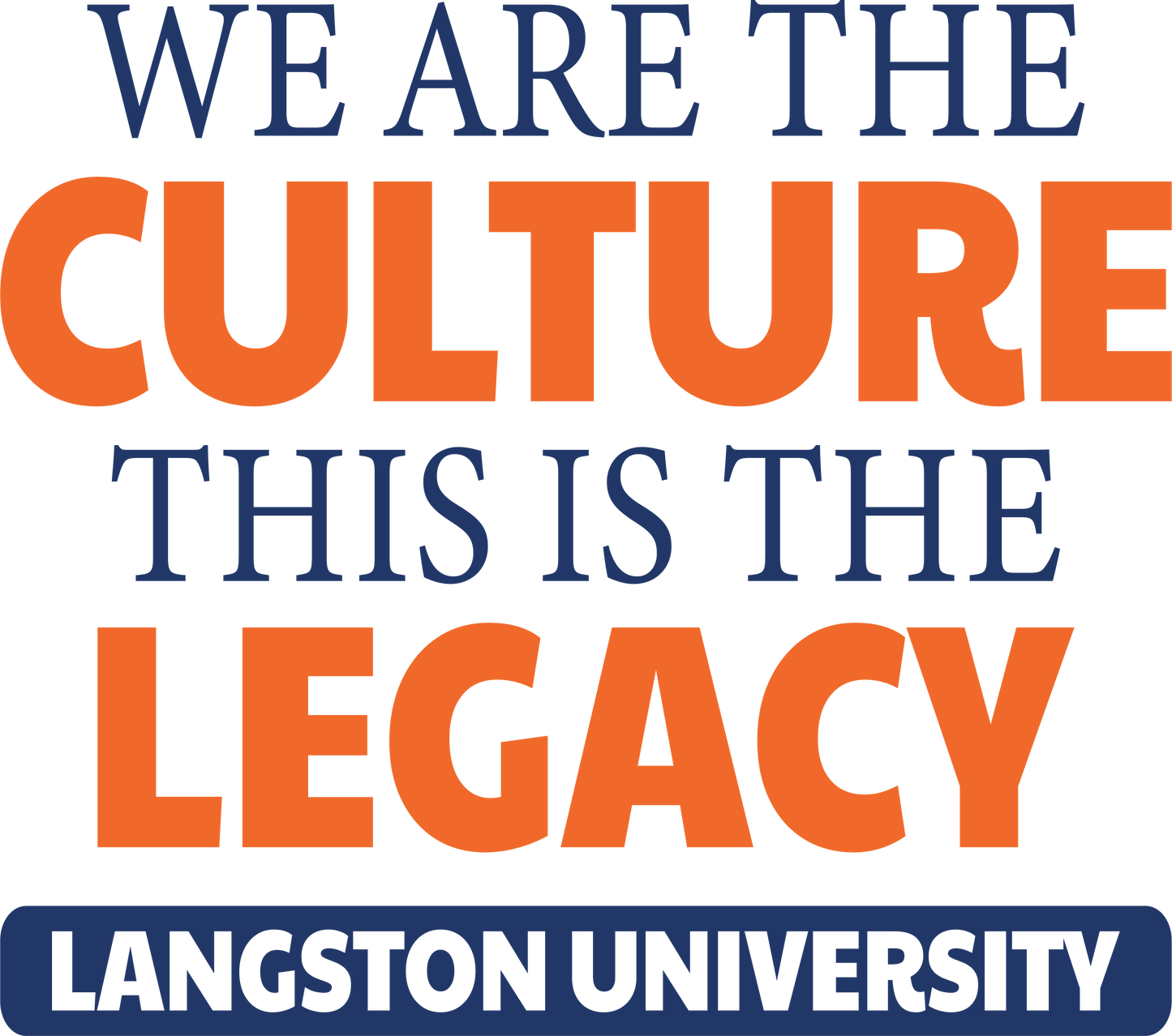 We Are The Culture DTF Print